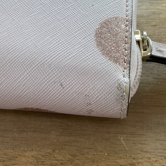 Kate Spade Light Pink Polka Dot Wallet - Picture 5 of 14